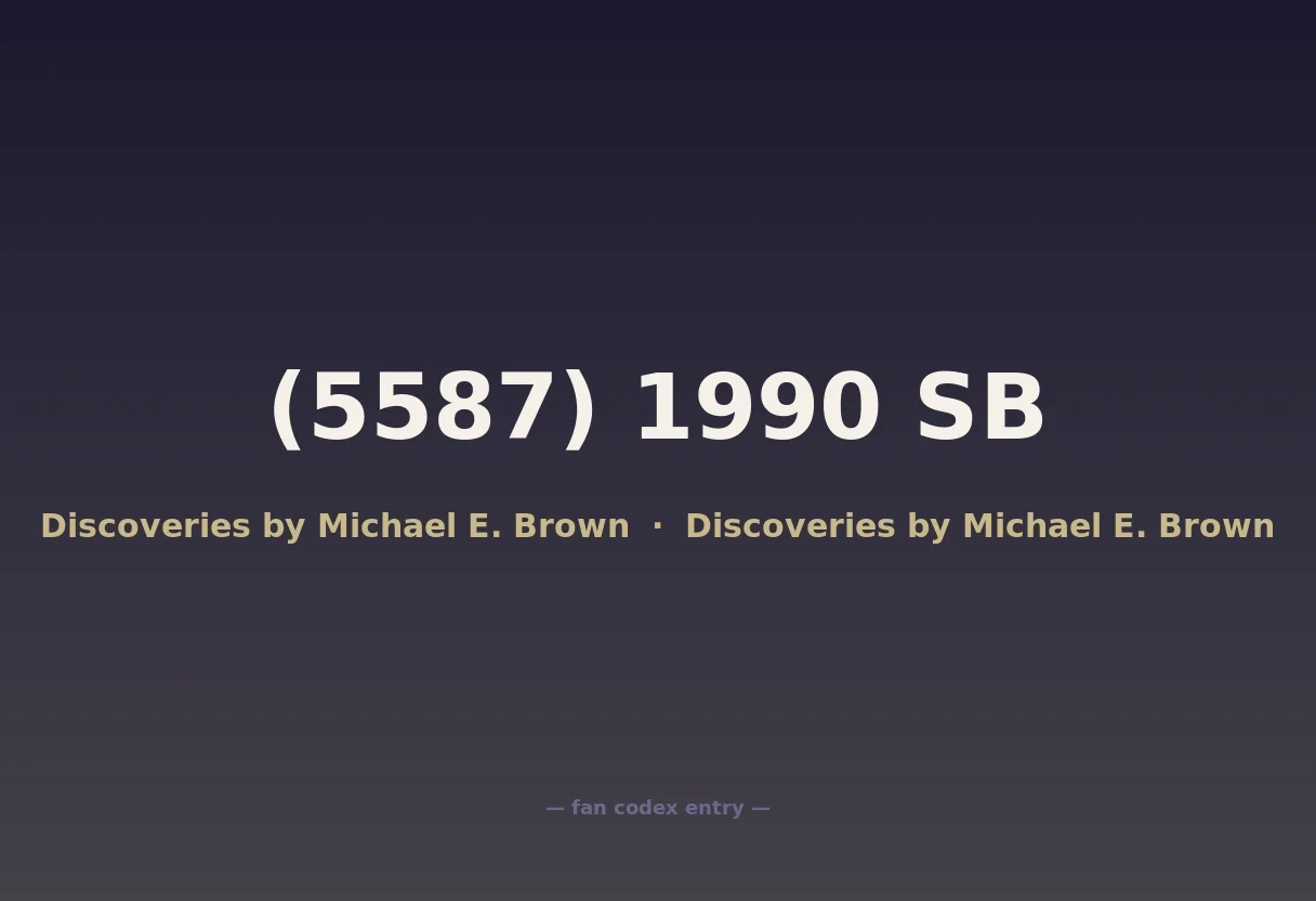 (5587) 1990 SB